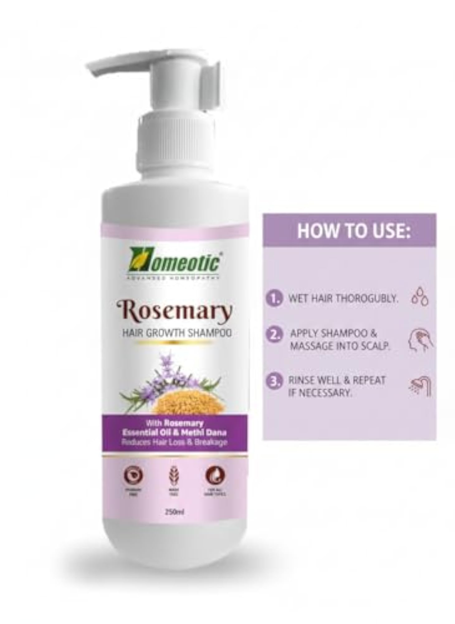 Homeotic Foliscalp Shampoo with Arnica Montana